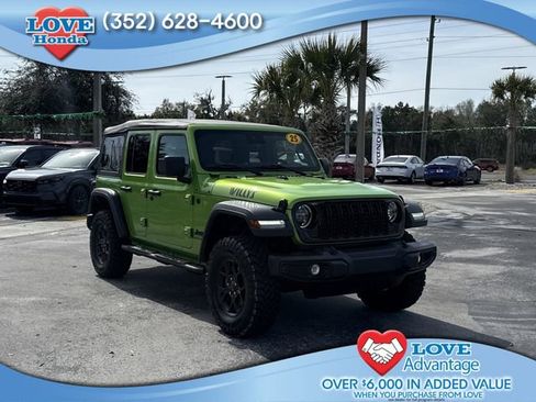 Used 2025 Jeep Wrangler Willys image 1