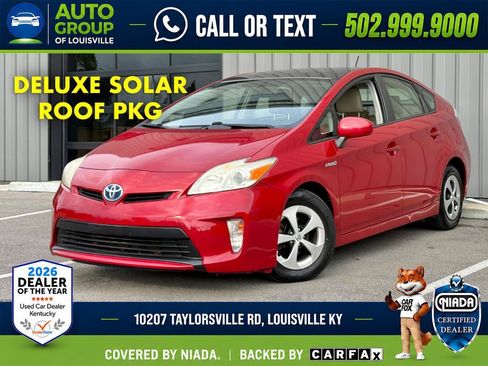 Used 2012 Toyota Prius Four w/ Deluxe Solar Roof Pkg FWD image 1