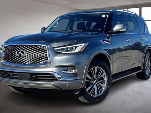 Used 2021 INFINITI QX80 Luxe w/ Cargo Package image 1
