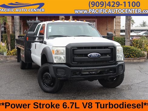Used 2011 Ford F550 4x4 Crew Cab Super Duty w/ Payload Upgrade Pkg image 1