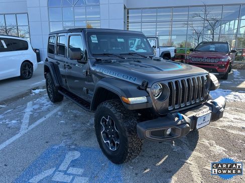 Used 2023 Jeep Wrangler Unlimited Rubicon 4xe w/ Cold Weather Group image 6