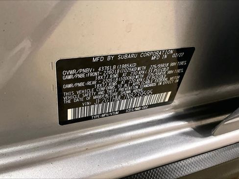 Used 2022 Subaru Crosstrek 2.5i Limited w/ Moonroof Package 1 image 34