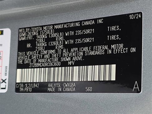 Certified 2024 Lexus RX 350 image 40