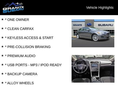 Used 2020 Ford Fusion SE FWD image 2