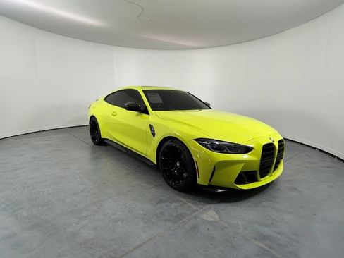 Used 2021 BMW M4 Coupe w/ M Carbon Exterior Package RWD image 3