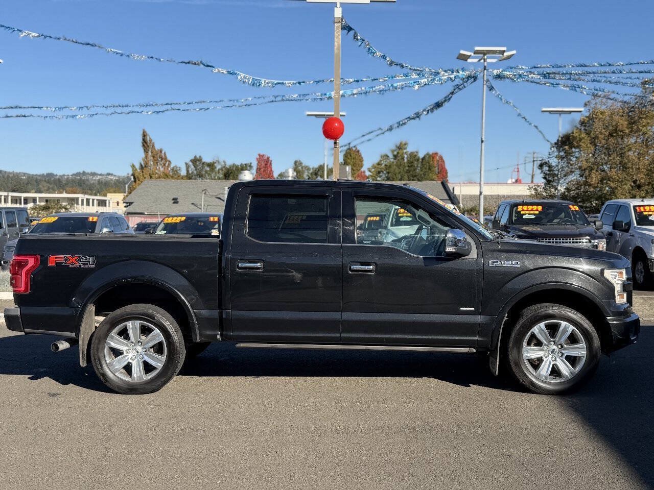 Used 2015 Ford F150 Platinum w/ Max Trailer Tow Package AWD/4WD image 7