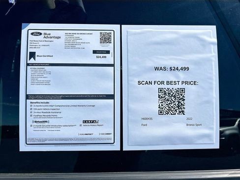Certified 2022 Ford Bronco Sport Big Bend AWD/4WD image 34