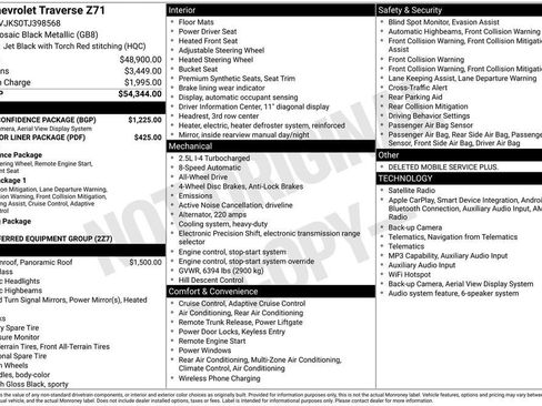 New 2026 Chevrolet Traverse Z71 w/ Driver Confidence Package AWD/4WD image 11