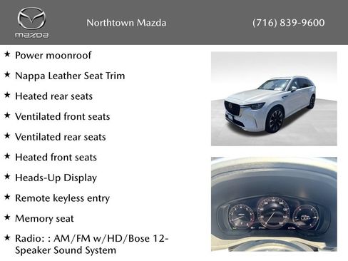 Certified 2026 MAZDA CX-90 3.3 Turbo S w/ Premium Plus AWD/4WD image 10