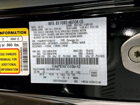 New 2026 Ford Mustang Coupe image 21