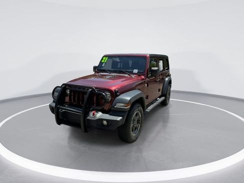Used 2021 Jeep Wrangler Unlimited Sport AWD/4WD image 3