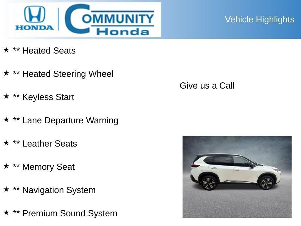 Used 2023 Nissan Rogue SL w/ SL Premium Package AWD/4WD image 8