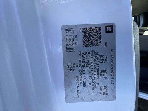 Certified 2020 Chevrolet Express 3500 LS image 27