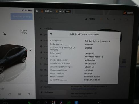 Used 2024 Tesla Model Y Long Range AWD/4WD image 11