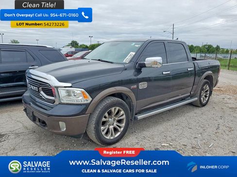 Used 2018 RAM 1500 Laramie Longhorn w/ Longhorn Southfork Package AWD/4WD image 1