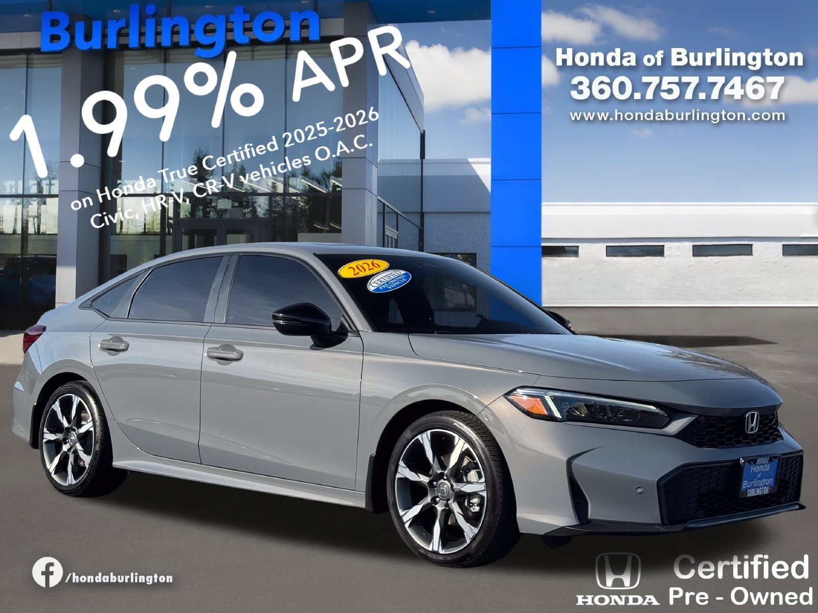 Used 2026 Honda Civic Sport Touring image 10