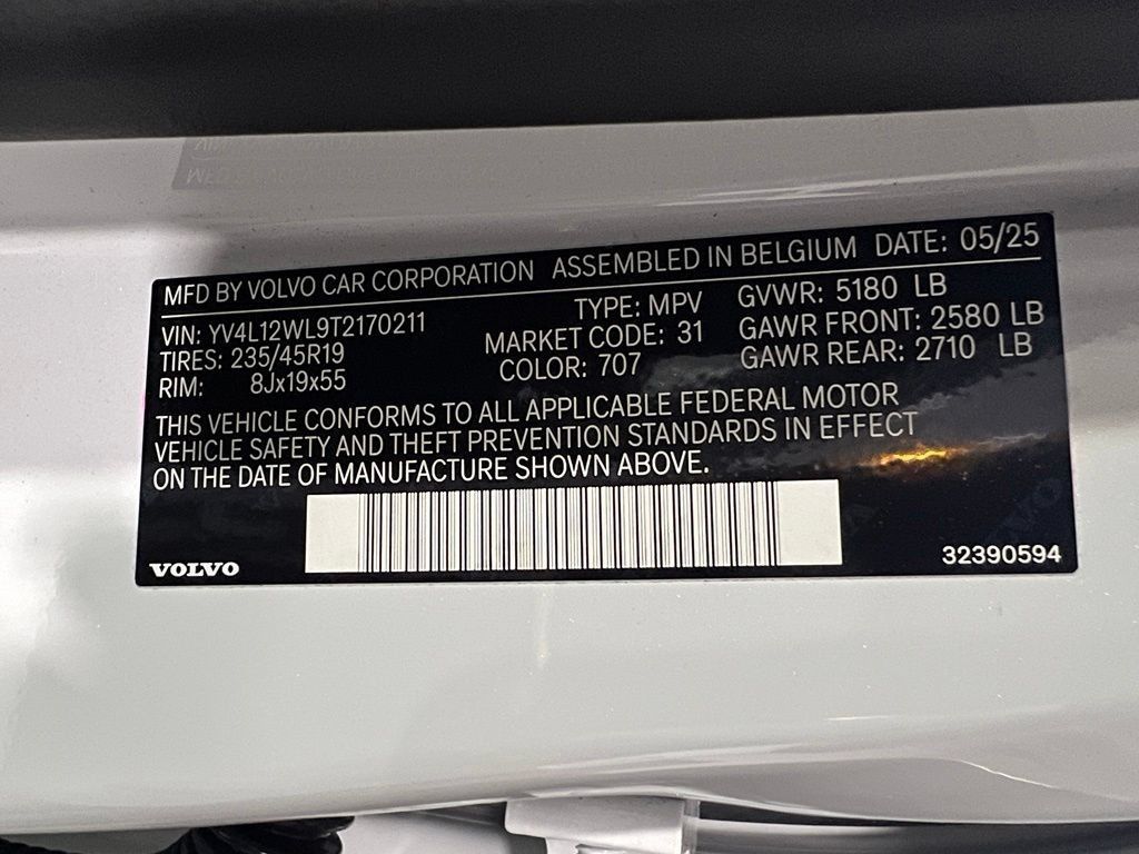 Used 2026 Volvo V60 B5 Cross Country Ultra w/ Climate Package AWD/4WD image 48