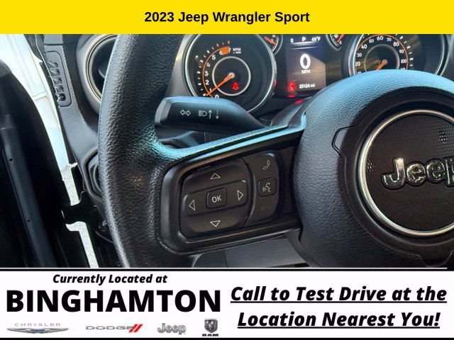 Used 2023 Jeep Wrangler Unlimited Sport AWD/4WD image 13