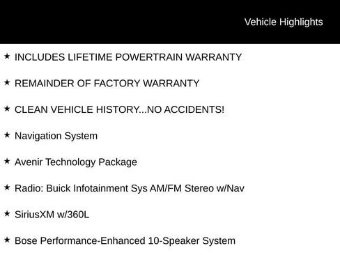 Used 2023 Buick Enclave Avenir w/ Avenir Technology Package AWD/4WD image 10