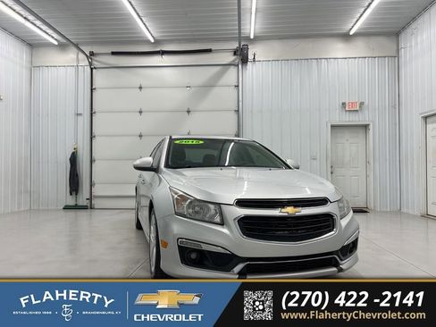 Used 2015 Chevrolet Cruze LTZ w/ Sun, Sound and Sport Package FWD image 1