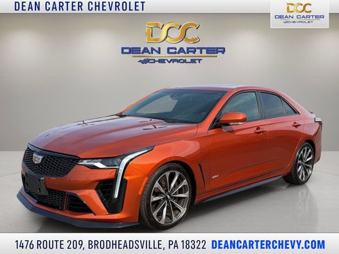 Used 2023 Cadillac CT4 V Blackwing w/ Technology Package RWD image 1