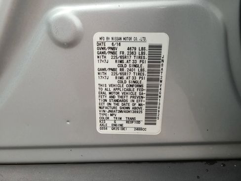 Used 2016 Nissan Rogue S image 29