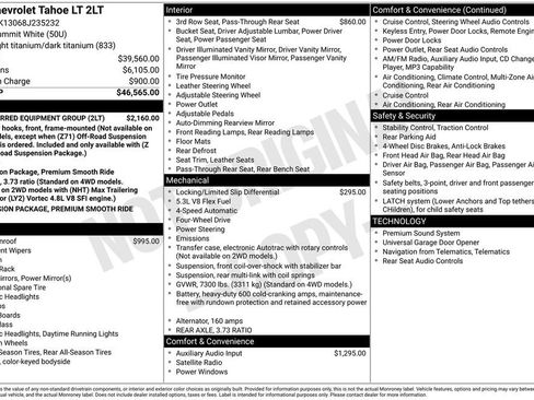 Used 2008 Chevrolet Tahoe LT w/ LT Preferred Equipment Group AWD/4WD image 19