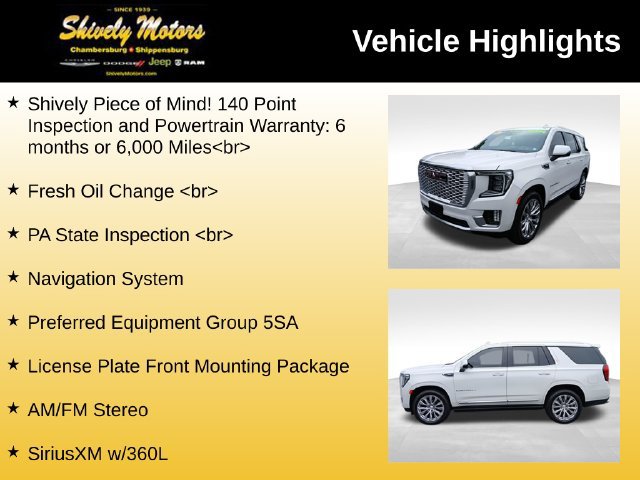 Used 2023 GMC Yukon Denali AWD/4WD image 7