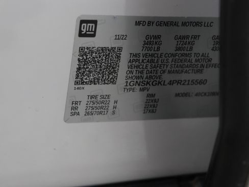 Used 2023 Chevrolet Suburban High Country w/ Max Trailering Package image 48