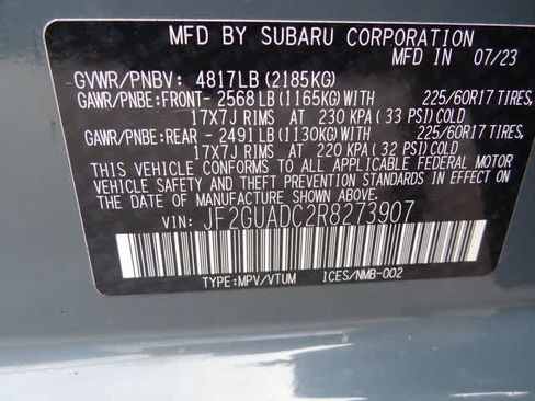 Used 2024 Subaru Crosstrek 2.0i Premium w/ Popular Package #3 AWD/4WD image 37