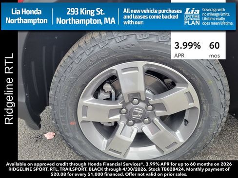 New 2026 Honda Ridgeline RTL image 11