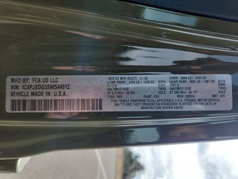 New 2025 Jeep Wrangler Sport S image 26