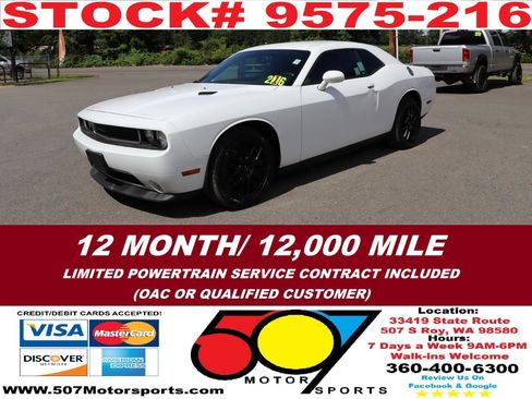Used 2012 Dodge Challenger SXT Plus RWD image 2