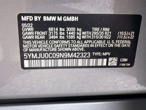 Used 2022 BMW X5 M w/ Competition Package 2 AWD/4WD image 27