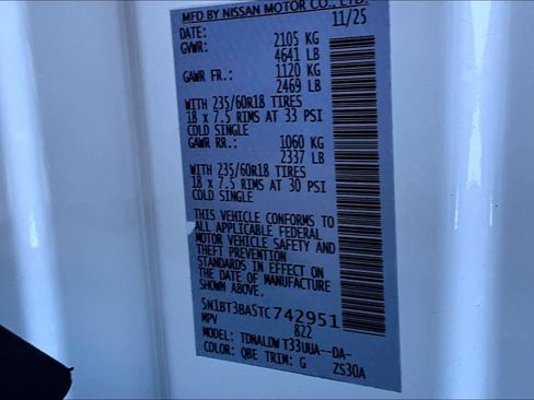 New 2026 Nissan Rogue SV image 14