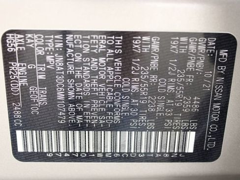 Used 2021 Nissan Rogue Platinum FWD image 34