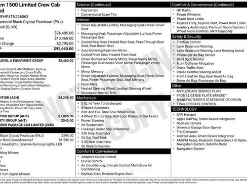 New 2026 RAM 1500 Limited AWD/4WD image 33