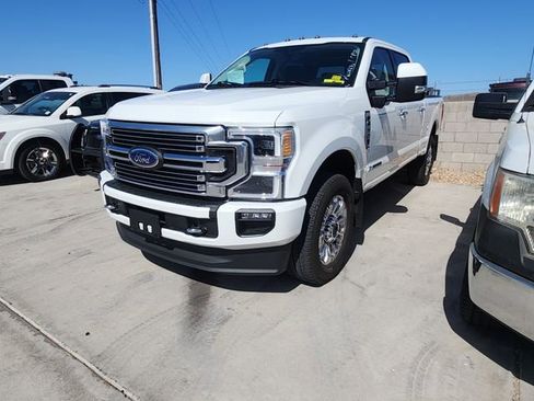 Used 2021 Ford F350 Limited w/ FX4 Off-Road Package AWD/4WD image 1
