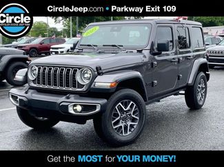 Used 2025 Jeep Wrangler Unlimited Sahara w/ Safety Group AWD/4WD 360° Tour