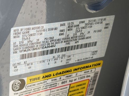 New 2026 Ford Expedition Max Platinum w/ Driver's Package image 31