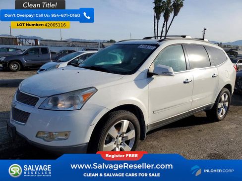 Used 2012 Chevrolet Traverse LTZ image 1