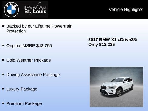 Used 2017 BMW X1 xDrive28i image 8