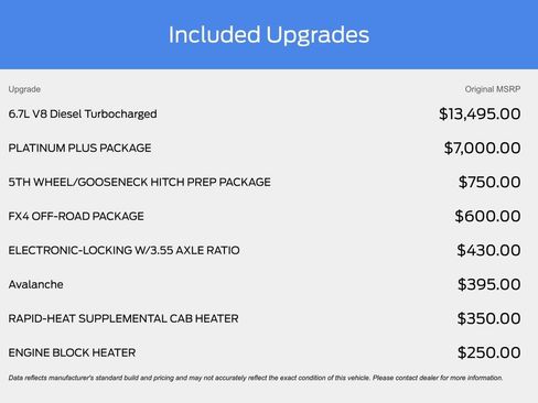 New 2026 Ford F350 Platinum w/ Platinum Plus Package image 47