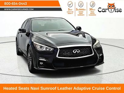 Used 2018 INFINITI Q50 Red Sport 400 w/ Proactive Package