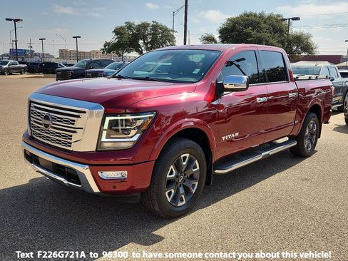 Used 2023 Nissan Titan Platinum Reserve w/ Moonroof Package AWD/4WD image 1
