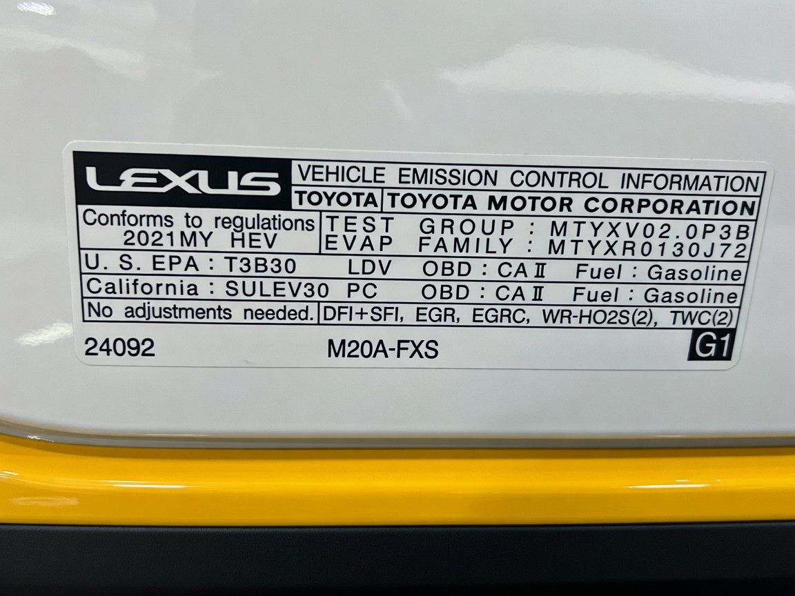 Used 2021 Lexus UX 250h w/ Accessory Package (Z1) AWD/4WD image 13
