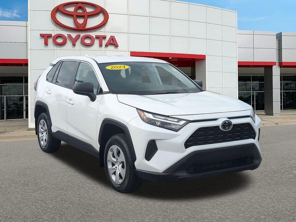 Used 2024 Toyota RAV4 LE FWD image 1