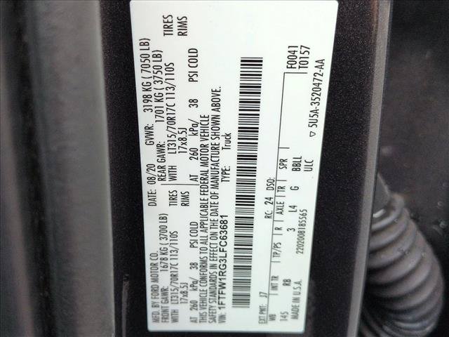 Used 2020 Ford F150 Raptor w/ Equipment Group 802A Luxury AWD/4WD image 20