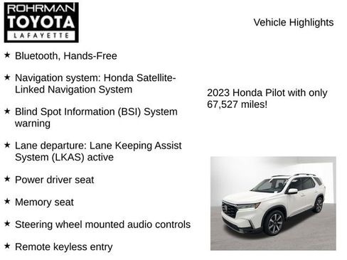 Used 2023 Honda Pilot Touring image 7