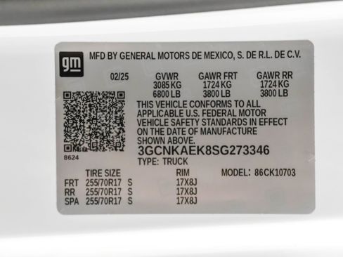 Used 2025 Chevrolet Silverado 1500 W/T w/ WT Value Package image 43